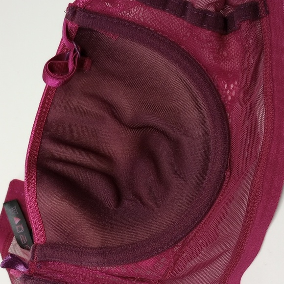 BRAS BLACK FUCHSIA BY SECRET LACE - Picture 16 of 17